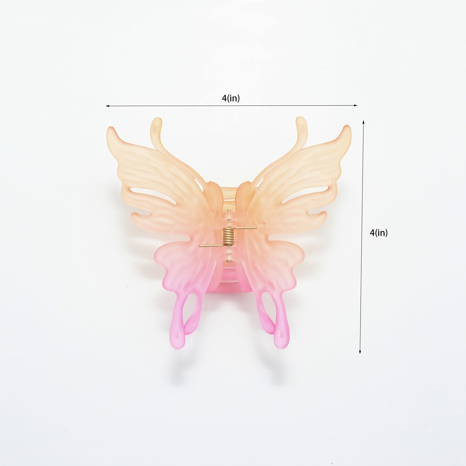 Gradient Butterfly Hair Claw Clip Strong Grip Thick Hair Accessories
