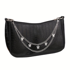Butterfly Cross Charm Chain Layered Waist Tassel Chain Punk Accessories