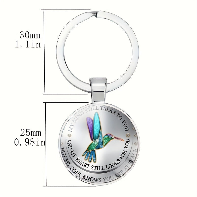 Blue Bird Keychain for Boys Bag Wallet