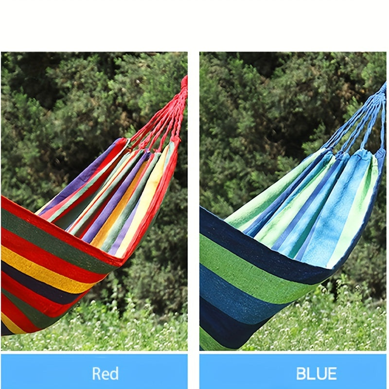Double Hammock Camping Swing for Garden Beach Balcony