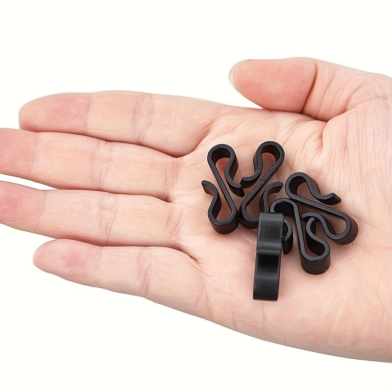20pcs Plastic 8-shaped Buckles Tent Fixed S-shaped Hook Outdoor Portable Hook