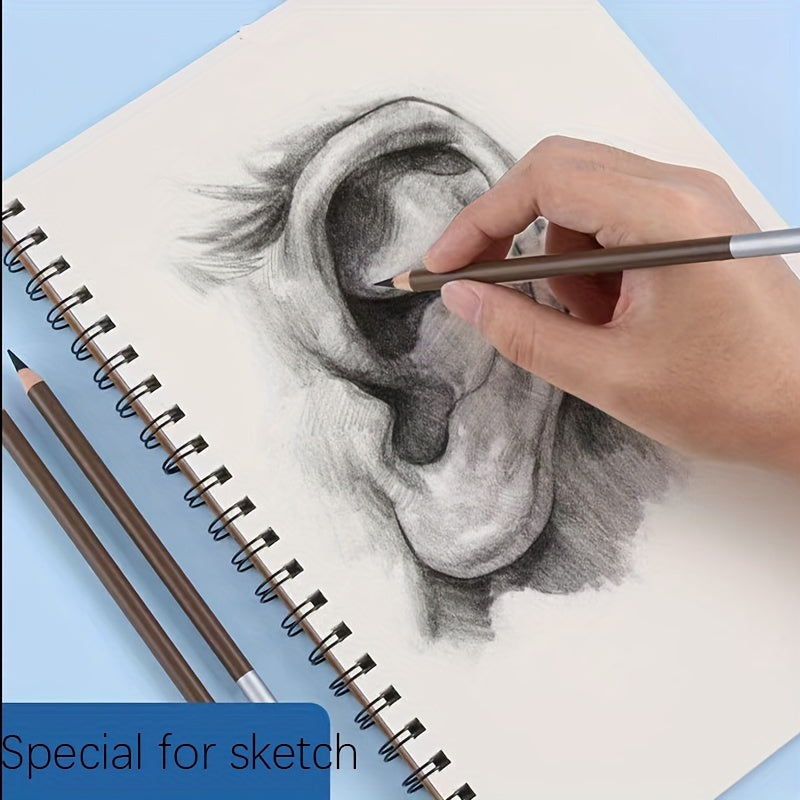 Sketch Book Top Spiral Bound Sketch Pad 1 Pack 30 Sheets Acid Art Sketchbook