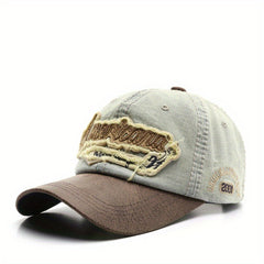 Japanese Retro Denim Peaked Cap Sun Protection Baseball