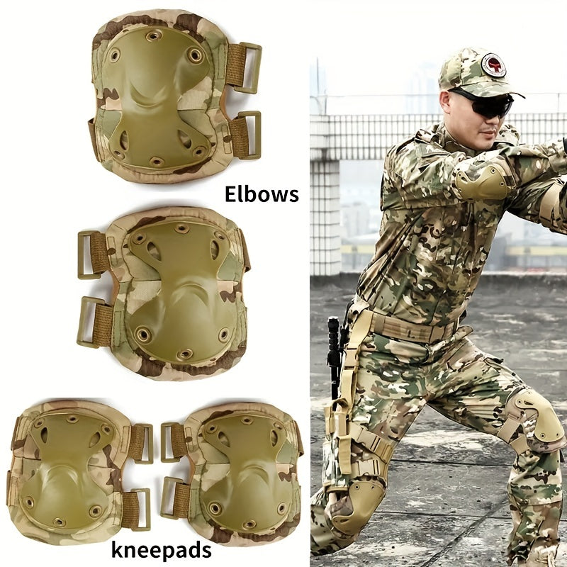 Gel Cushioned Knee & Elbow Pads for Sports