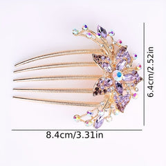 Alloy Artificial Diamond Hair Comb Hair Accessories