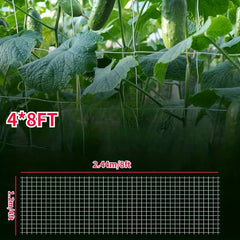 Heavy Duty Polyester Plant Trellis Netting 4ft x 8ft or 5ft x 15ft