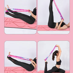 Nylon Yoga Mat Storage Bag & Stretching Strap