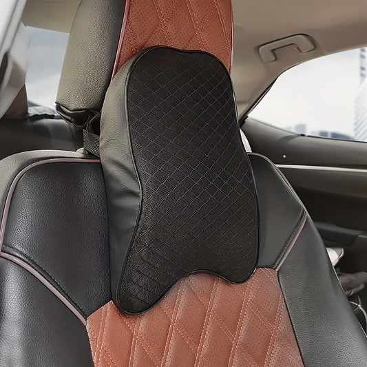 Car Memory Foam Neck Pillow Comfortable Car Seat Back Pillow All Seasons Headres
