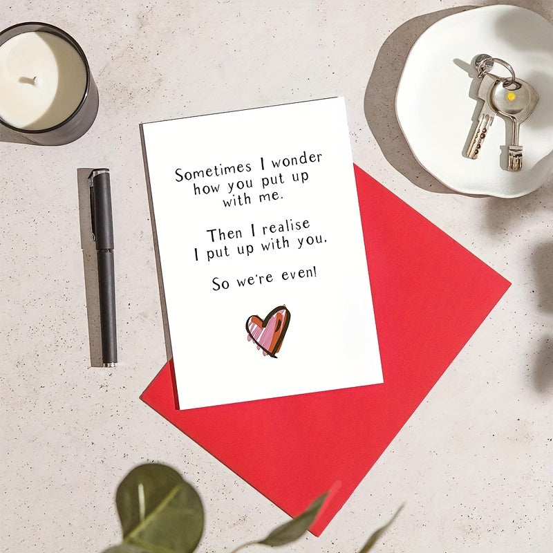 Funny Anniversary Card - Witty Card For Husband or Wife