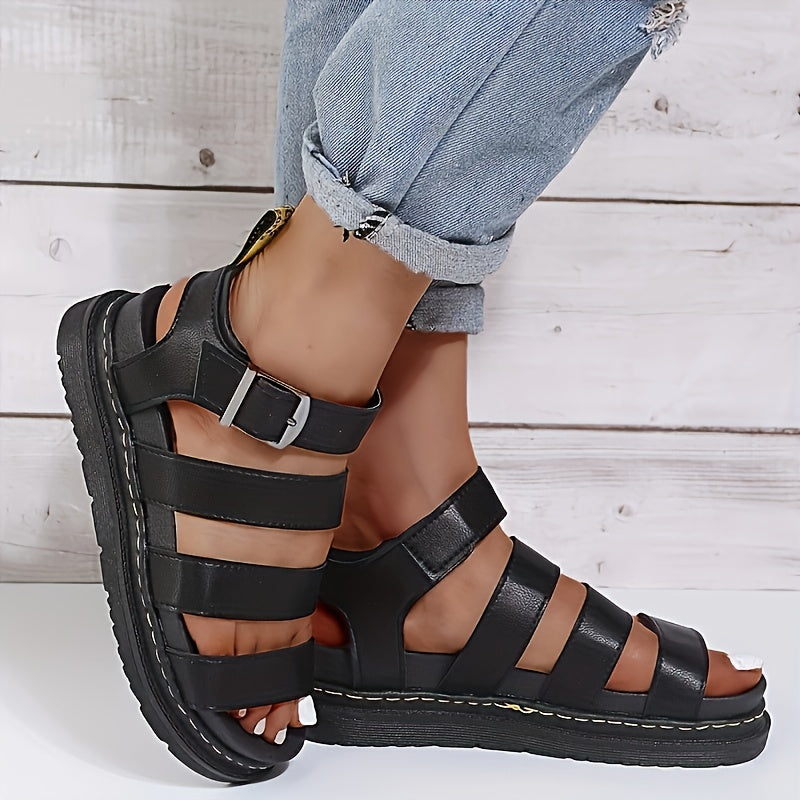 Women's Platform Sandals Ankle Strap Comfortable Sandals