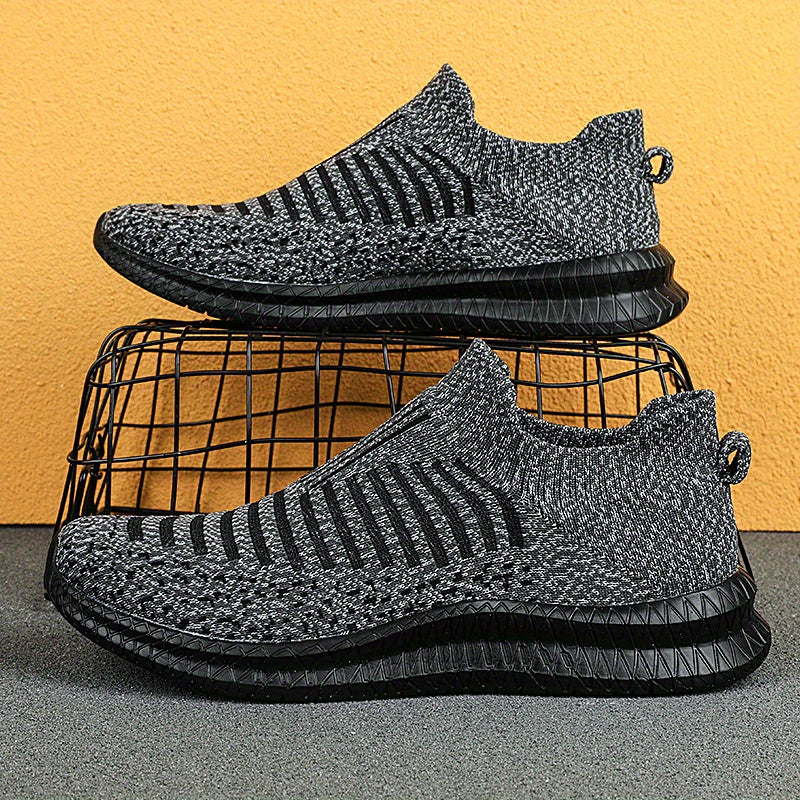 Men's Knitted Lightweight Slip On Casual Shoes