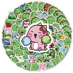 104pcs Dinosaur Stickers Variety Pack for Kids - Unique Expressions Vinyl Decals