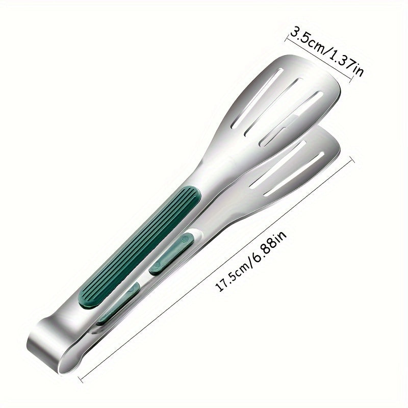 Stainless Steel Tong Skewer Food Tongs BBQ Tool Vegetable Tong