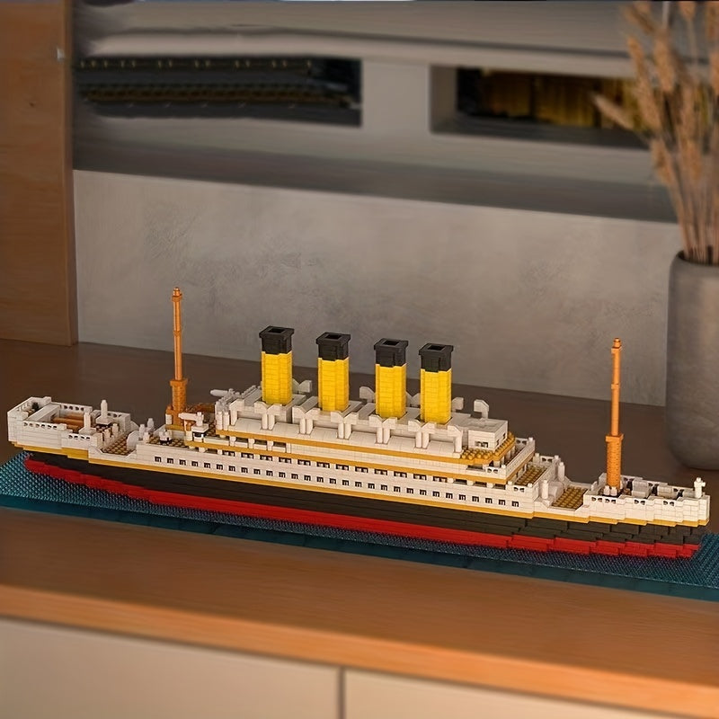 Build Your Own Cruise Ship - Model Building Block Kit