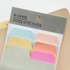 90 Sheets Minimalist Sticky Notes Plain N Times Index Classification Memo Notes