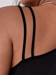  Sexy Nightdress Women's Plus Letter Print Cut Out