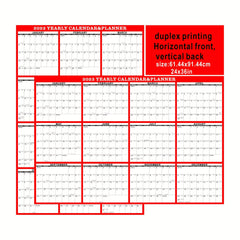 Reversible Adhesive Wall Calendar 24x36in