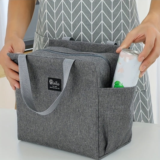 Stylish Insulated Lunch Bag - Perfect for Work or School