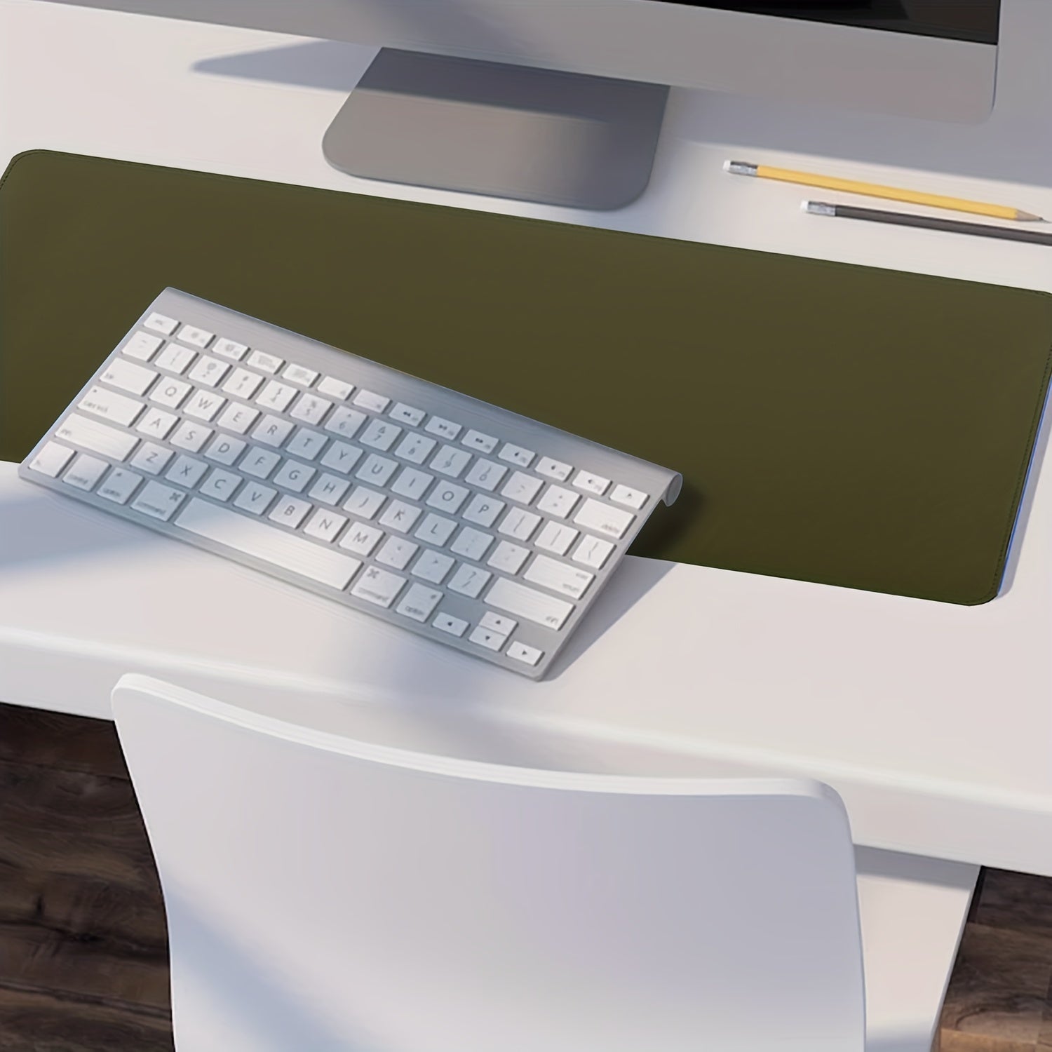 Office Leather Desk Pad Non-slip PU Desk Pad