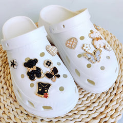 Shoe Decoration Set - DIY Shoe Decoration Kit with Bear Butterfly Chain