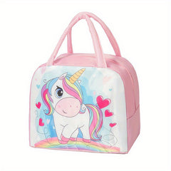 Cartoon Bento Bag Portable Lunch Bag Thermal Insulation Lunch Box Bag