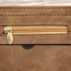 High Mini Men's Business Wallet Card Holder Man Purse Coin Bag Zipper Gift