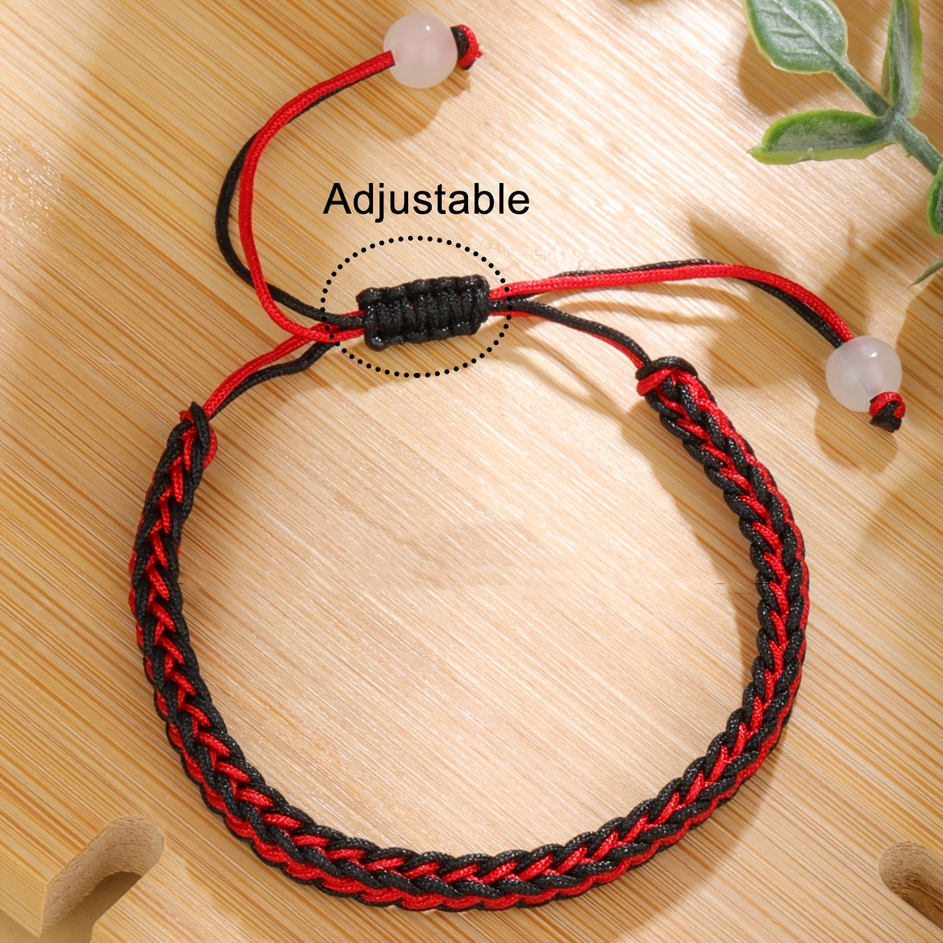 Red String Bracelet Braided Adjustable Women Girls Birthday Gift