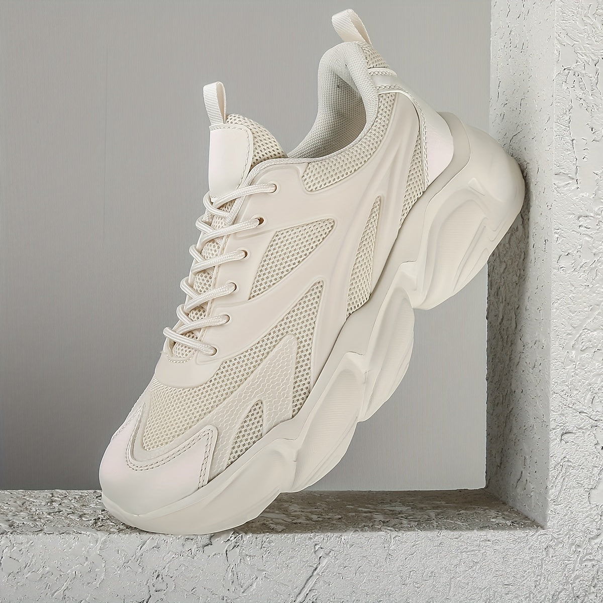 Men's Mesh Chunky Sneaker Summer Casual Shoes