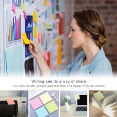 Colorful Solid Office Convenience Stickers