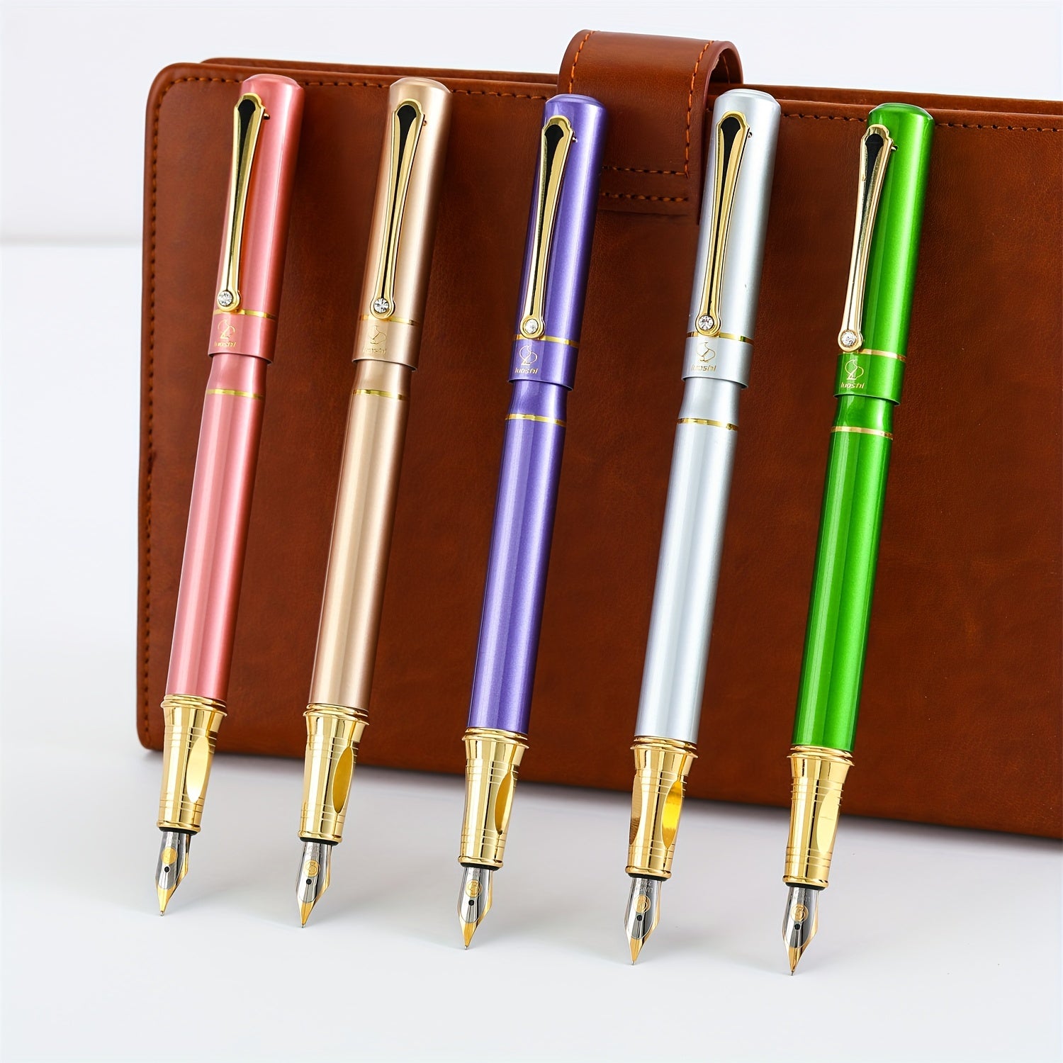 Heart Of The Ocean Metallic Baking Paint Fountain Pen