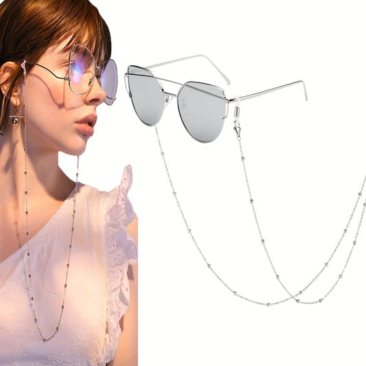 Stainless Steel Glasses Chain Anti Slip Eyeglasses Lanyard Strap