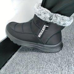 Women's Soft Non-slip Snow Boots Comfortable Medium Tube Shoes