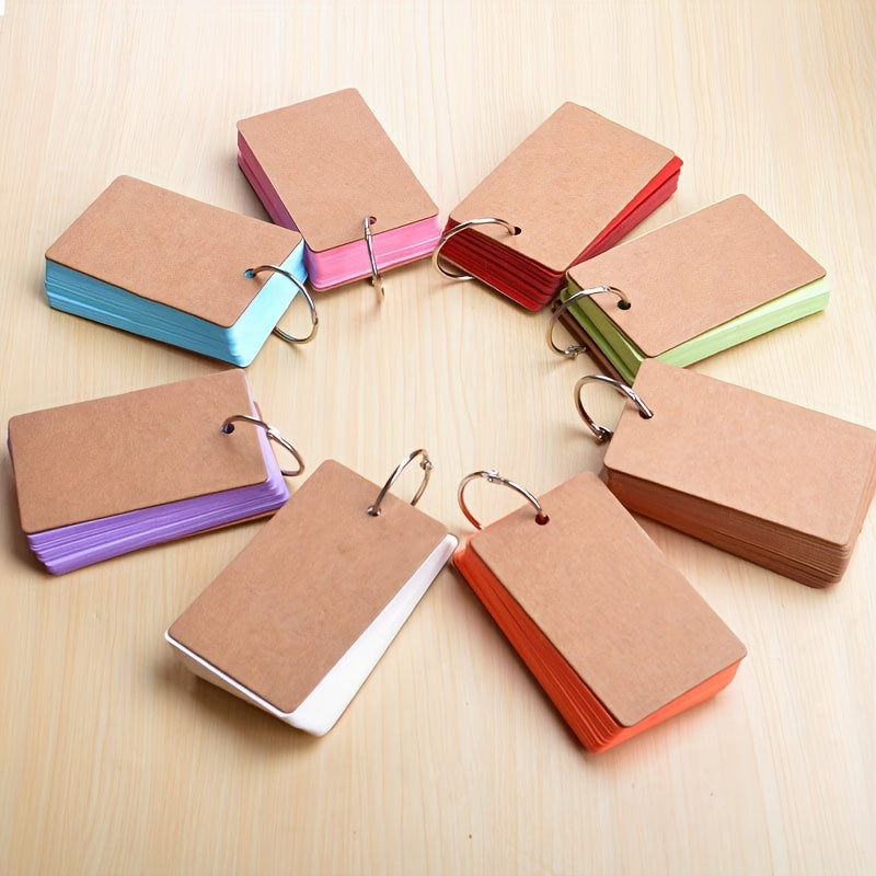50pcs Double Sided Blank Colorful Card Greeting Card Postcard