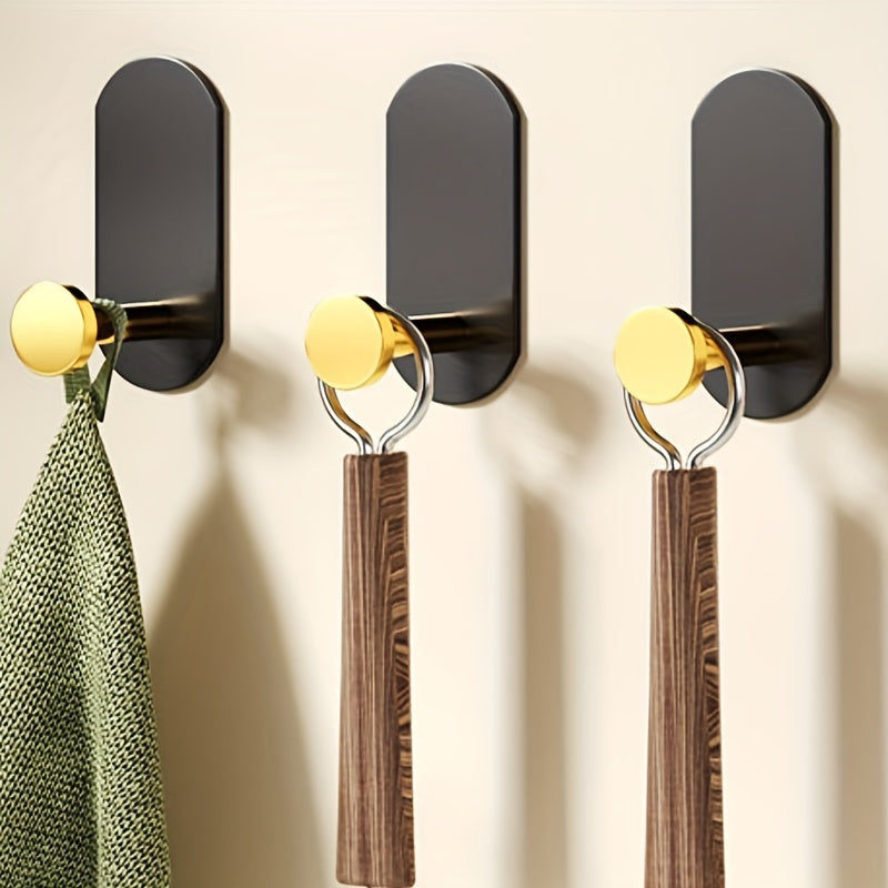8pcs Storage Hook No punch Towel Hook Wall mounted Hook
