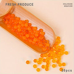 PVC Caviar Model DIY Food Play Kitchen Toy