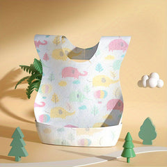 10pcs Baby Disposable Wash Bibs Water Insulation Anti fouling