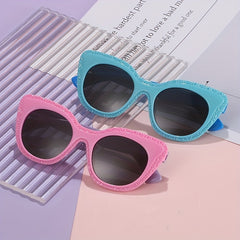 Kids Cat Eye Polarized Sunglasses Sports UV Protection