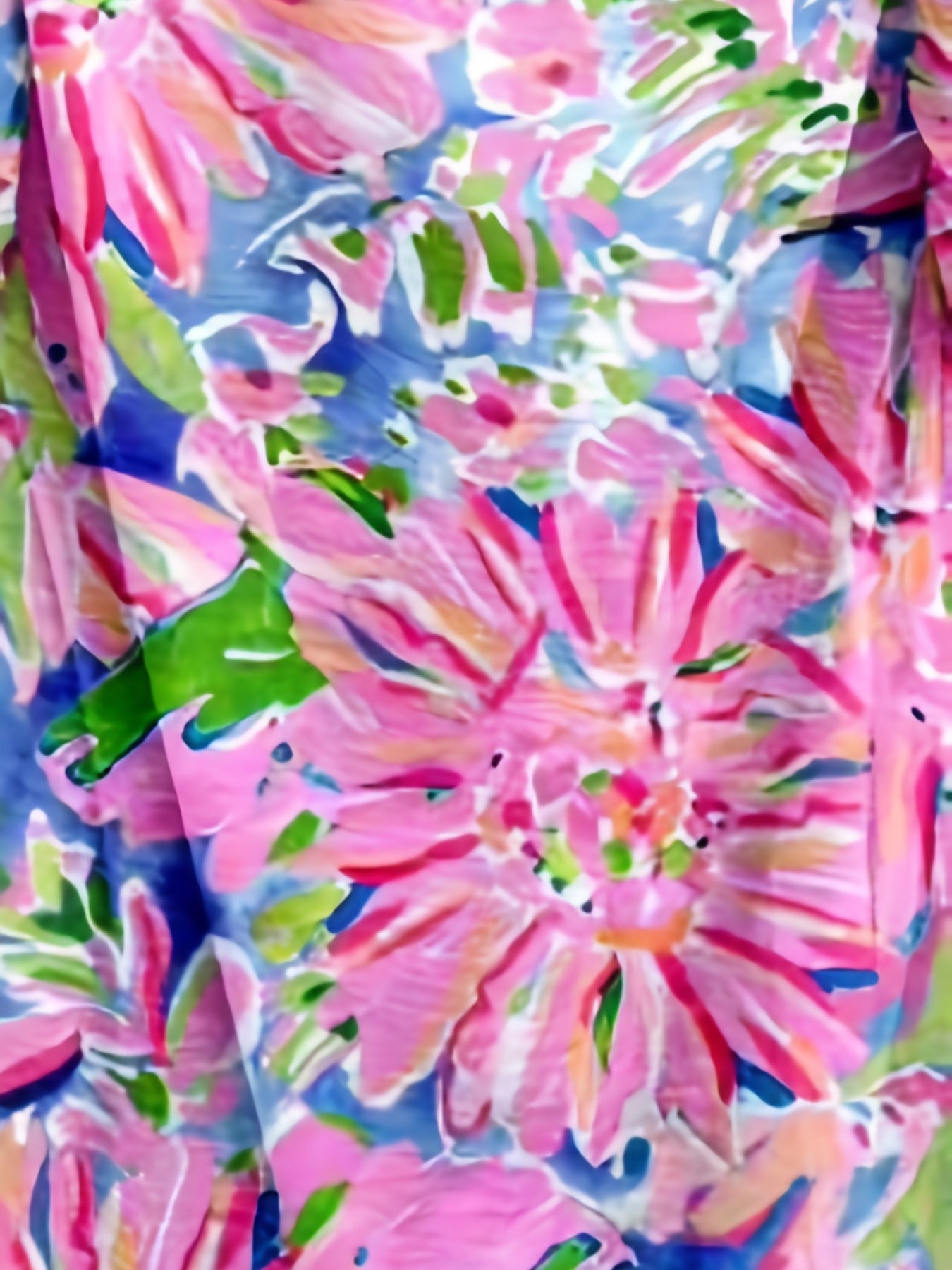  Floral Print Button-Up Cardigan