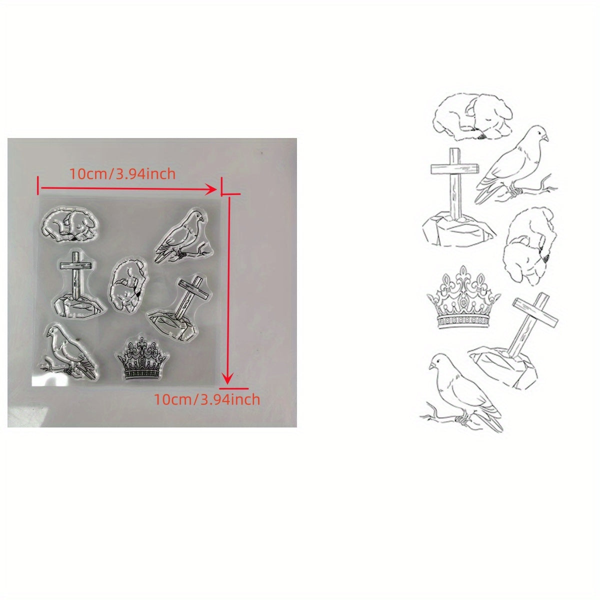 Christmas Snowman Stamp for Scrapbooking Embossing Supplies