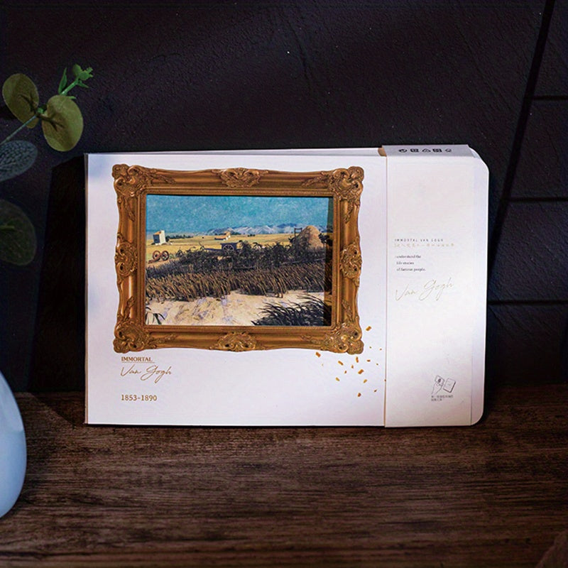 Van Gogh's Moving Painting AR Handbook Impressionist Starry Sky Notebook