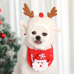 Christmas Pet Hat for 8-15lb Dogs, Outdoor Party Accessory