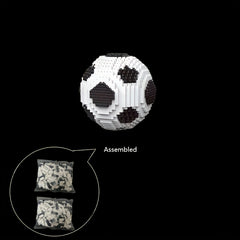 Mini Building Blocks Football Model Assembly Fun Gift Blocks