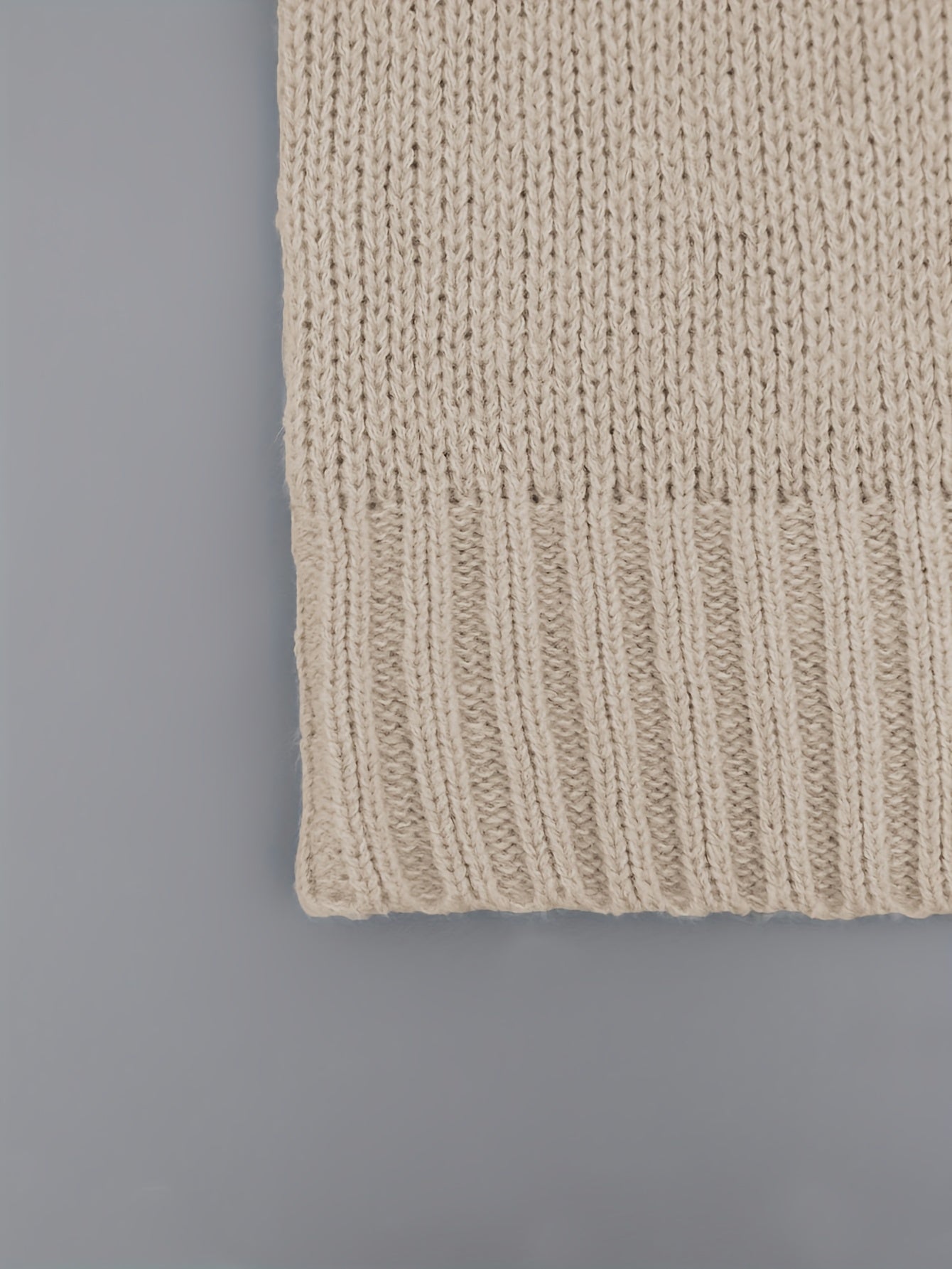  V Neck Long Sleeve Sweater
