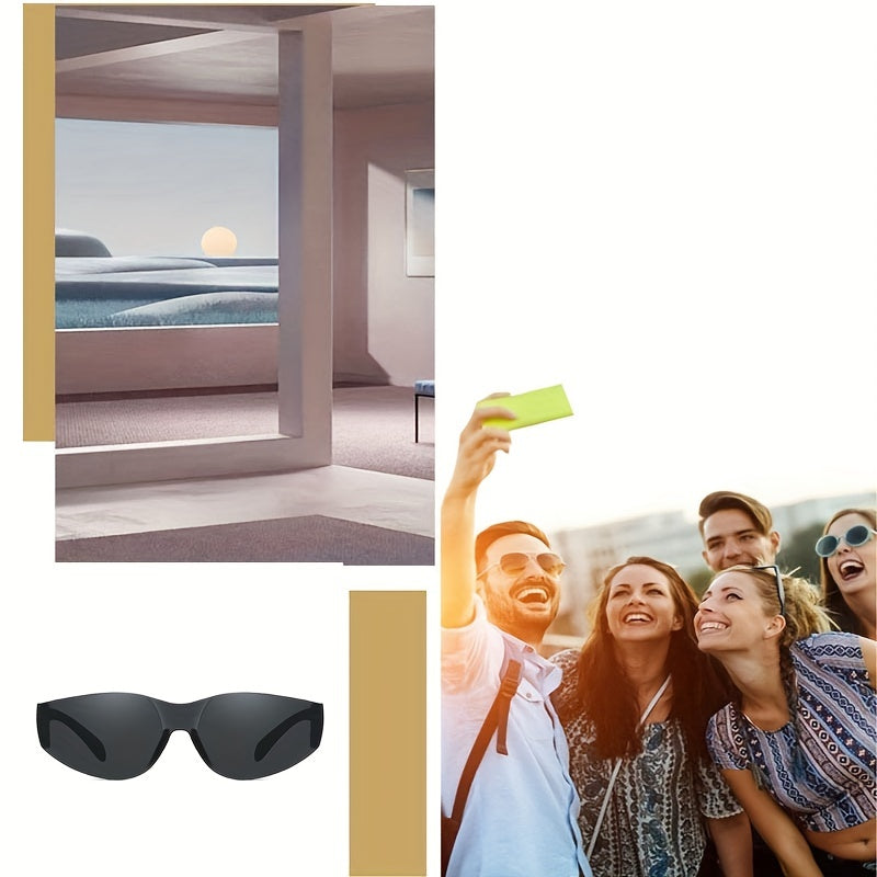 Rimless Photochromic Goggles UV400 - Cycling Fishing Sunglasses