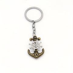 Boat Anchor Keychain Pendant Retro Bag Backpack Decoration Ornament Gift