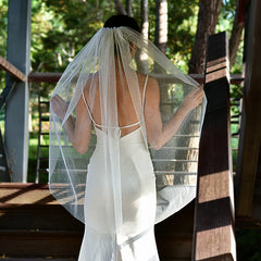 Sparkling Starlight Veil with Comb Sheer Train for Brides Wedding Party Prom