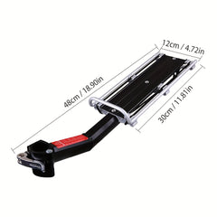 Sturdy Bike Cargo Rack for Rear Seat Luggage