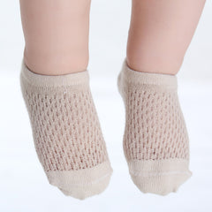 5 Pairs Kids Summer Mesh Boat Socks