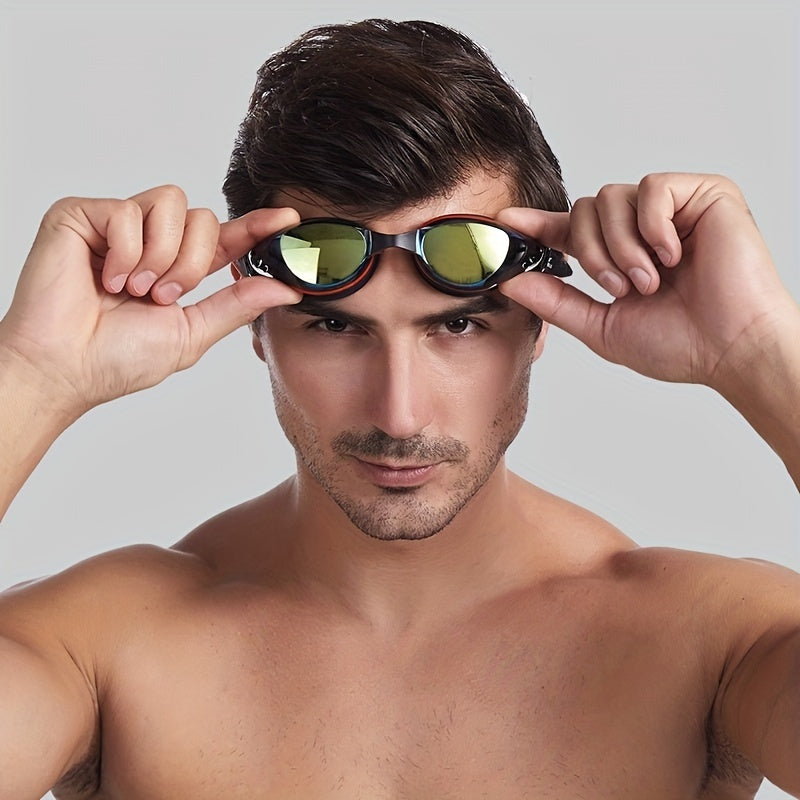 Swimming Diving Goggles Anti-fog Large Frame Waterproof