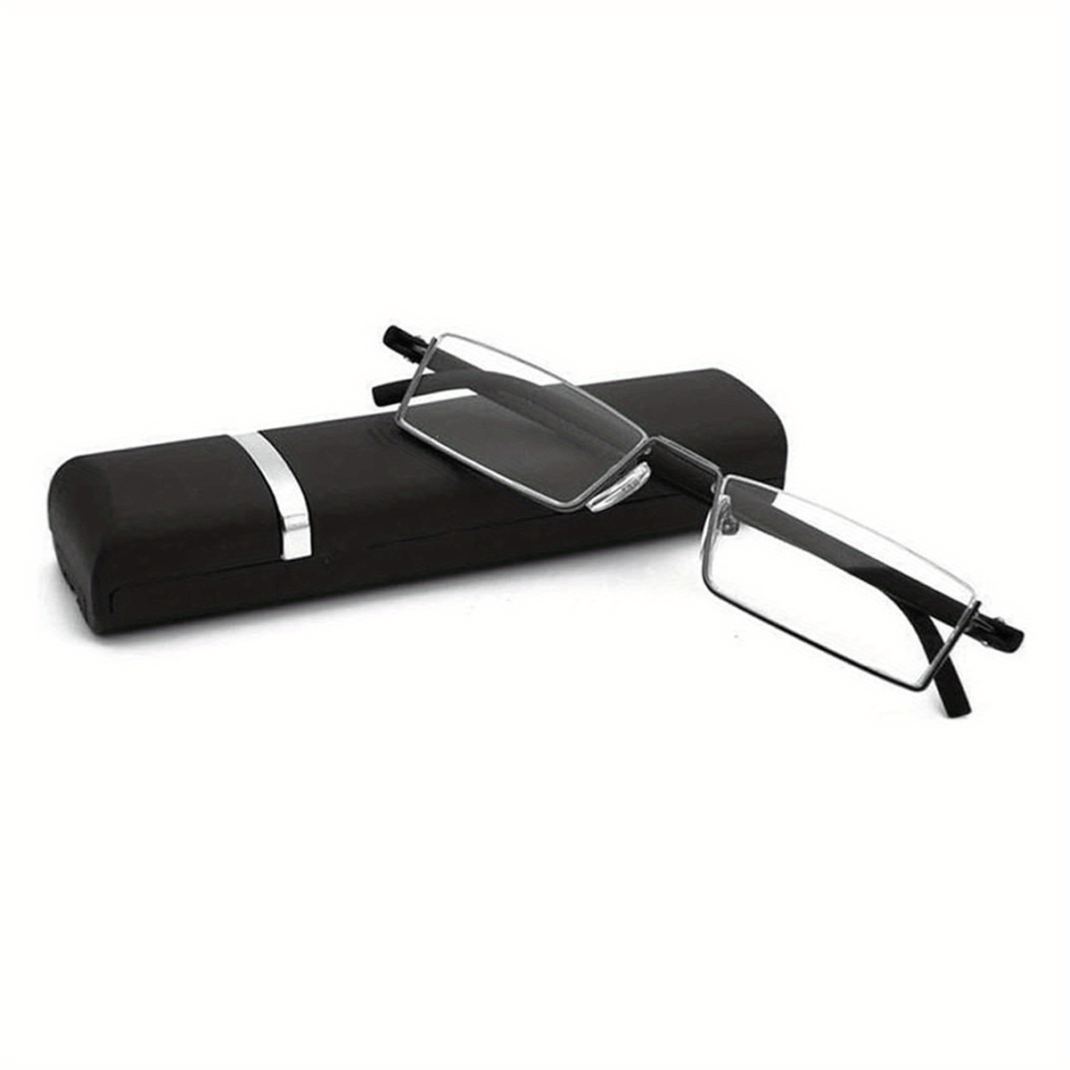 Half Frame Reading Glasses For Men Women Lightweight Metal Readers
